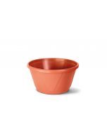 Vaso Plástico Cuia Nobre 01 Com Prato Jardins Cerâmica 2,7 litros 