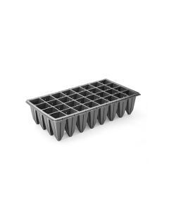 Bandeja 32 Células Quadrada Preto Produtor