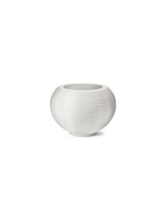 Vaso Ondulado Redondo 32 - Branco