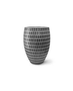 Vaso Maia Oval 60 - Grafite