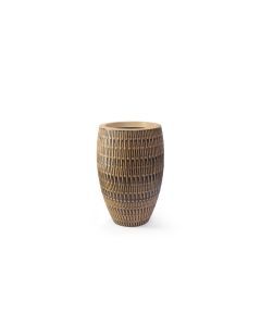 Vaso Bambu Oval 60 - Envelhecido