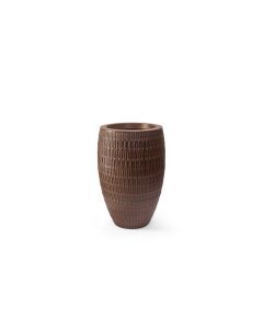 Vaso Bambu Oval 60 - Carvalho