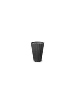 Vaso Creta Conico 42 - Preto