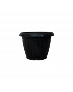Vaso Plástico Redondo Romano 1 2 litros