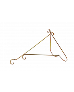 Suporte de Vaso Luxo M&eacute;dio Dourado